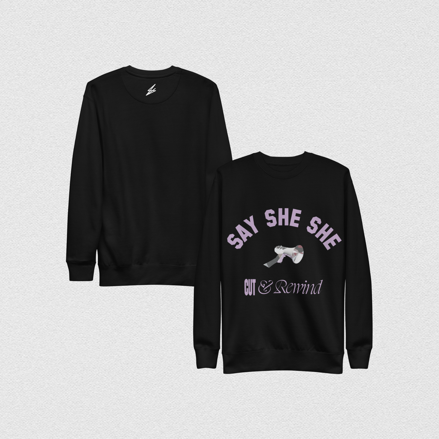 Cut & Rewind Crewneck