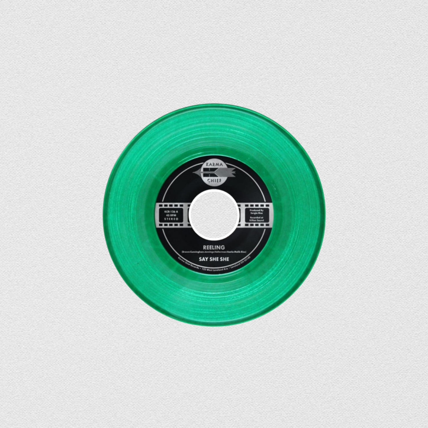 Reeling / Don't You Dare Stop- 7" Green Vinyl