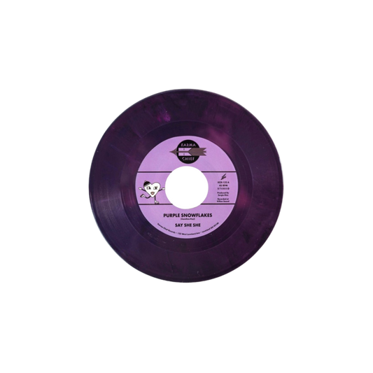 Purple Snowflakes / This Wintertime - 7" Blackberry Vinyl