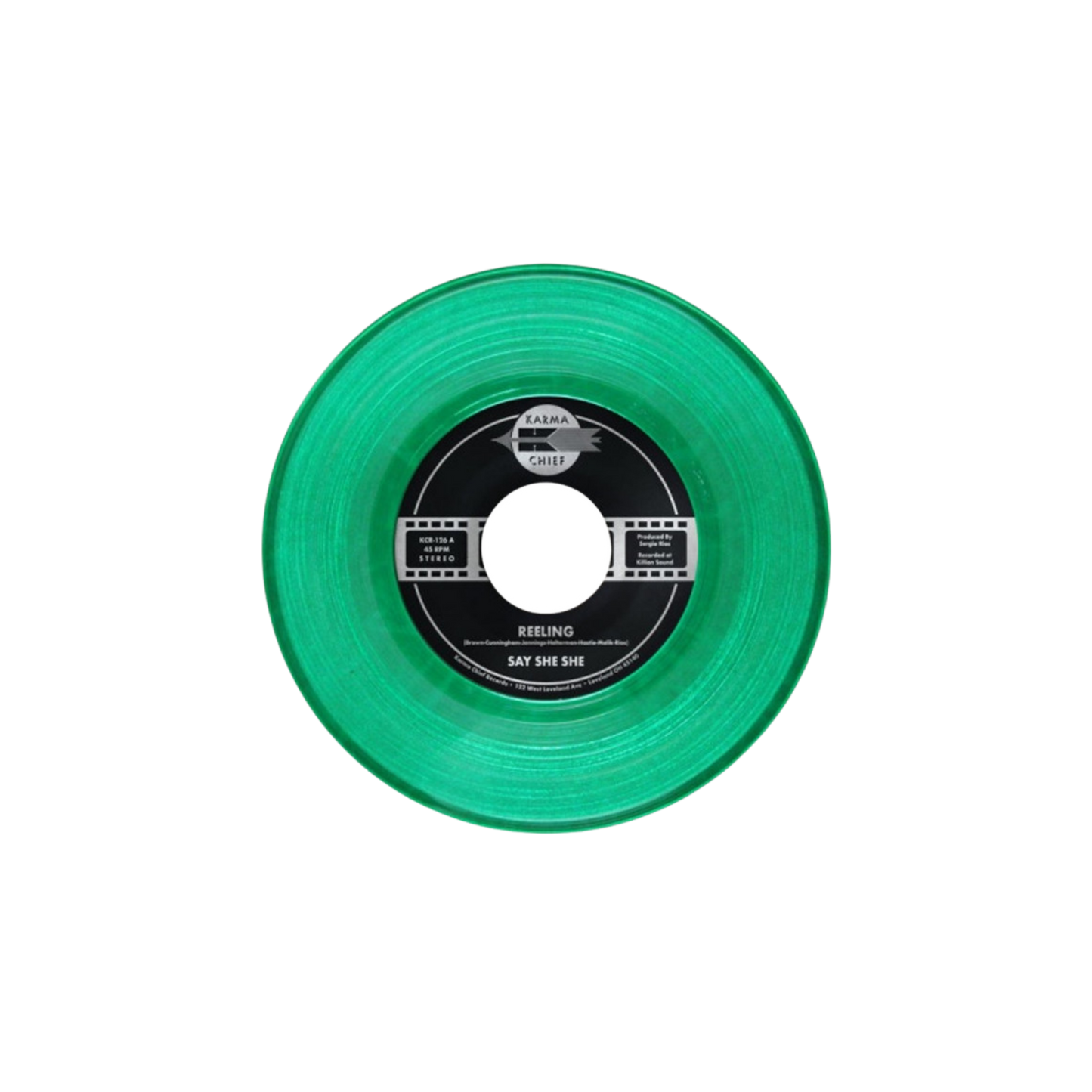 Reeling / Don't You Dare Stop- 7" Green Vinyl
