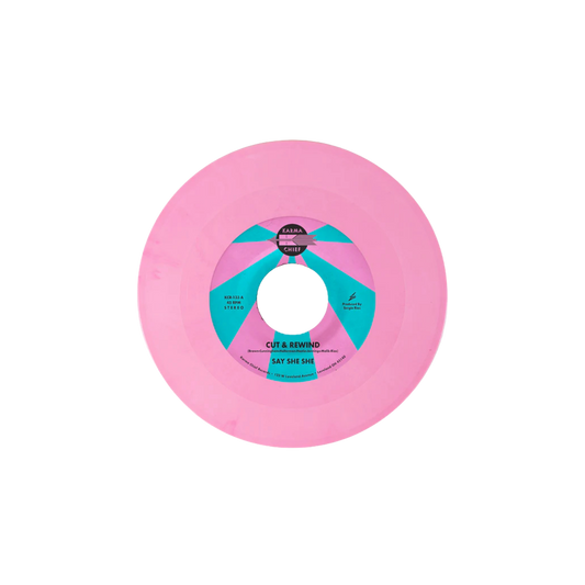 Cut & Rewind / Disco Life 7" Opaque Bubblegum Pink Vinyl