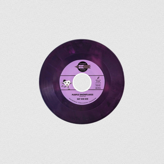 Purple Snowflakes / This Wintertime - 7" Blackberry Vinyl